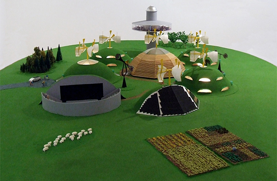 Exhibit <i>Breathing Earth - The Village of Natural Energies</i>