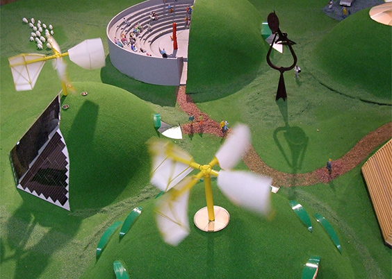 Exhibit <i>Breathing Earth - The Village of Natural Energies</i>