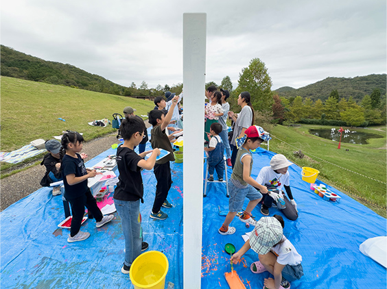 落描きウォールワークショップ03