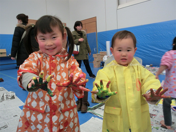 <i>Genki-nobori</i> Workshop at Nara Prefecture Complex of Man'yo Culture, Asuka, Nara