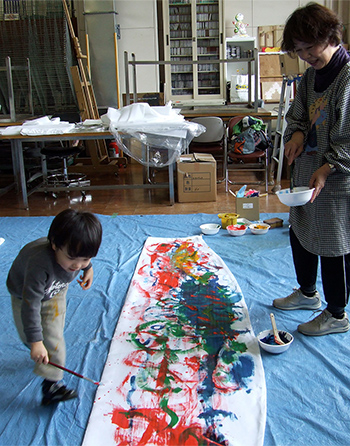 <i>Genki-nobori</i> Workshop at Miyagi Museum of Art