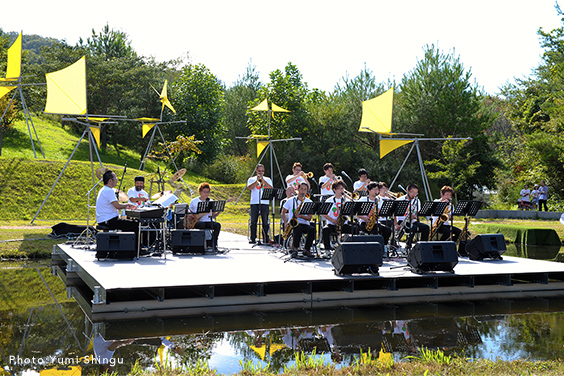 Open-air Performance #2 ／ fall 2015 <i>Jazz of the Wind</i>