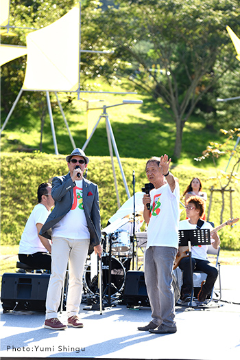 Open-air Performance #2 ／ fall 2015 <i>Jazz of the Wind</i>