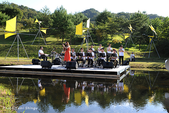 Open-air Performance #2 ／ fall 2015 <i>Jazz of the Wind</i>