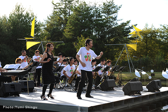 Open-air Performance #2 ／ fall 2015 <i>Jazz of the Wind</i>