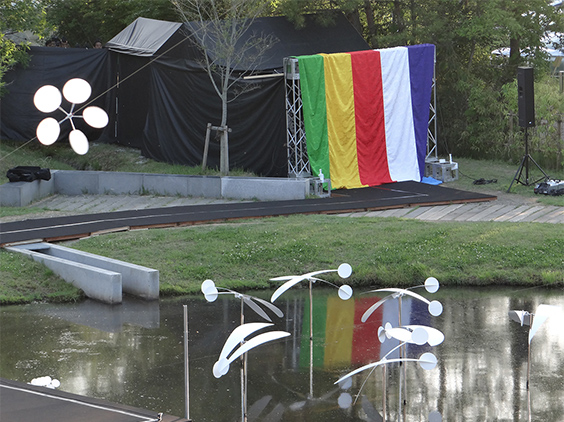 Open-air performance #1 ／ spring 2015 <i>Noh of the Wind</i>