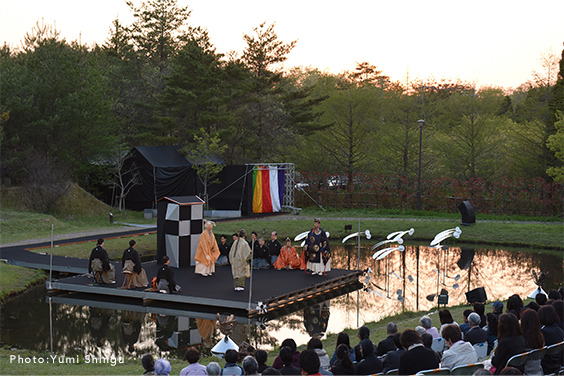 Open-air performance #5 ／ spring 2017 <i>Noh of the Wind II</i>