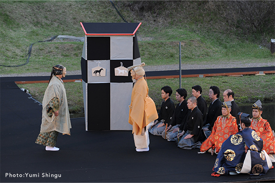 Open-air performance #5 ／ spring 2017 <i>Noh of the Wind II</i>