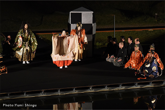 Open-air performance #5 ／ spring 2017 <i>Noh of the Wind II</i>