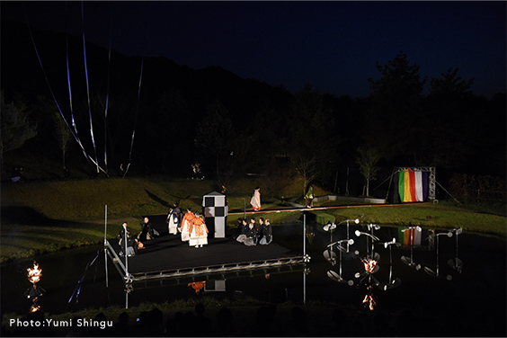 Open-air performance #5 ／ spring 2017 <i>Noh of the Wind II</i>