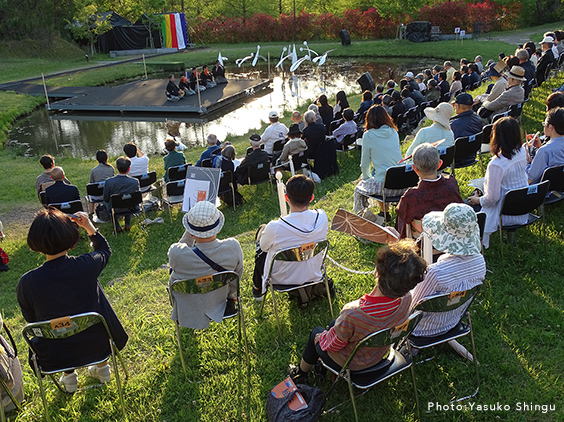 Open-air performance #9 ／ spring 2019 <i>Noh of the Wind III</i>