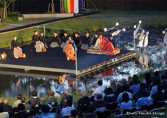 Open-air performance #9 ／ spring 2019 <i>Noh of the Wind III</i>