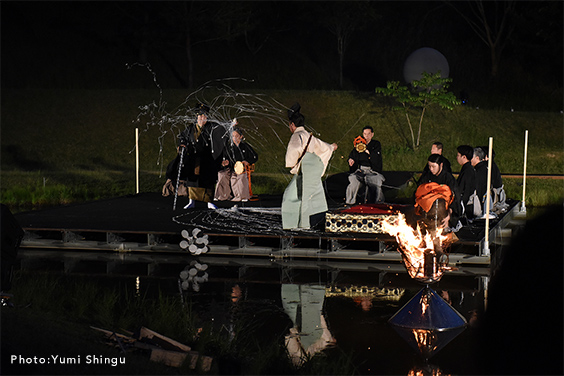 Open-air performance #9 ／ spring 2019 <i>Noh of the Wind III</i>