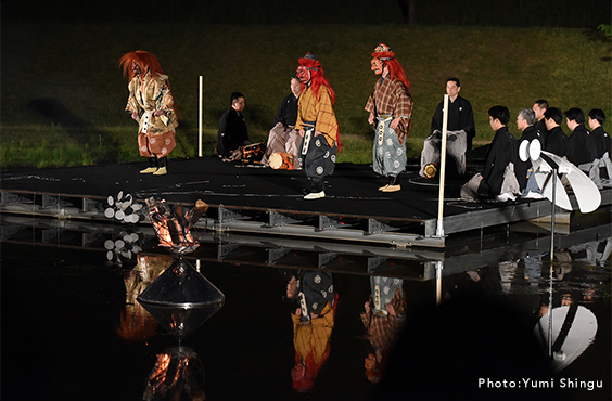 Open-air performance #9 ／ spring 2019 <i>Noh of the Wind III</i>