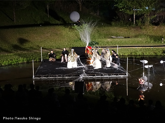 Open-air performance #9 ／ spring 2019 <i>Noh of the Wind III</i>