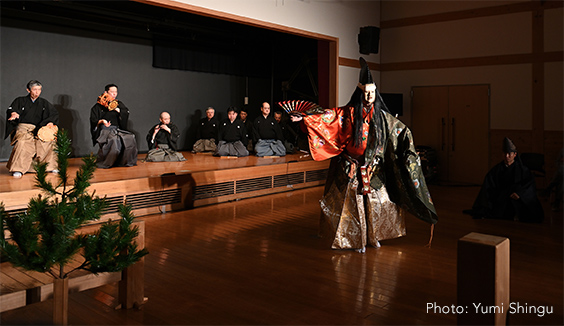 第10回野外公演「第四回 風の能」