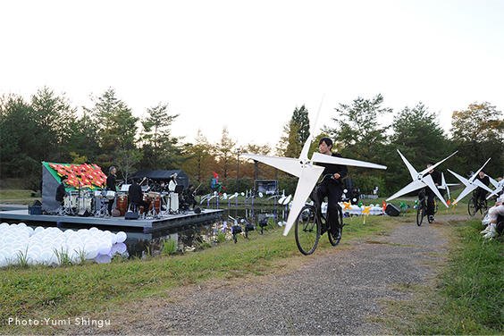 Open-air performance #8 ／ fall 2018 <i>Concert of the Wind</i>