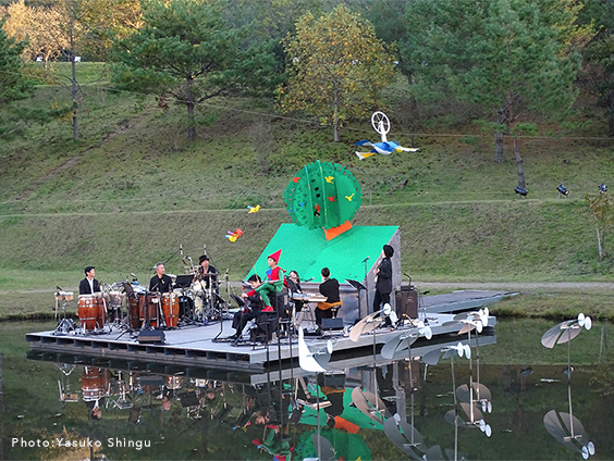 Open-air performance #8 ／ fall 2018 <i>Concert of the Wind</i>