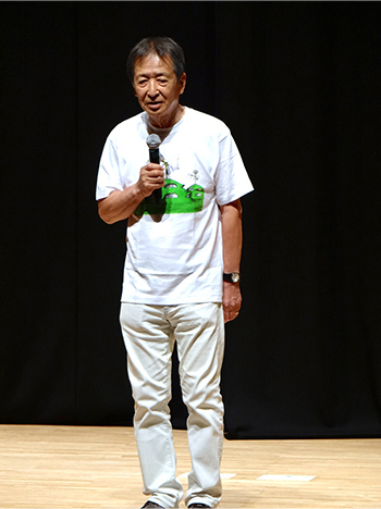 Film <i>Breathing Earth - Susumu Shingu's Dream</i> Film screening at the SATONONE Star Festival　SATONONE HALL in Hyogo