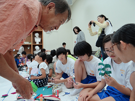 The artists who studied with Ryohei Koiso at Tokyo University of the Arts I Susumu Shingu - Playing on the Earth at Kobe City Koiso Memorial Museum of Art